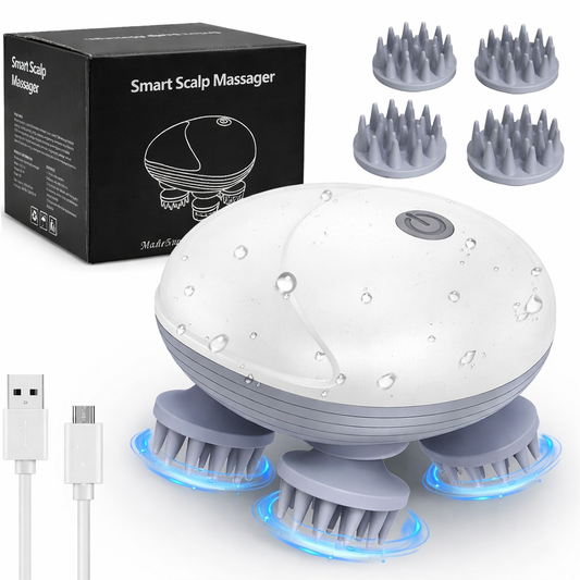 Electric scalp massager