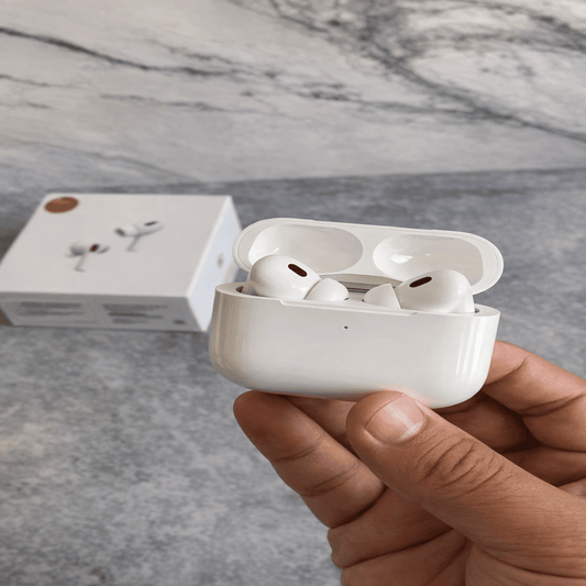 Apple AirPods Pro (1st & 2nd Gen): ~5.3–5.4 g per earbud (≈ 0.19 oz) — official Apple spec.