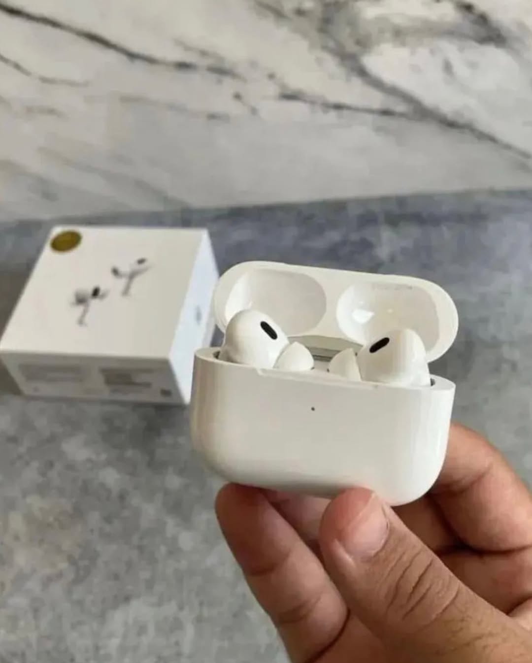 Apple AirPods Pro (1st & 2nd Gen): ~5.3–5.4 g per earbud (≈ 0.19 oz) — official Apple spec.